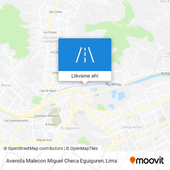 Mapa de Avenida Malecon Miguel Checa Eguiguren
