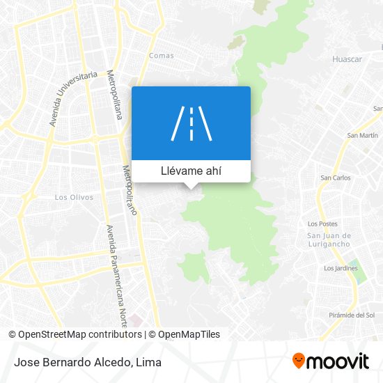 Mapa de Jose Bernardo Alcedo