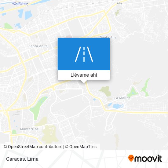 Mapa de Caracas