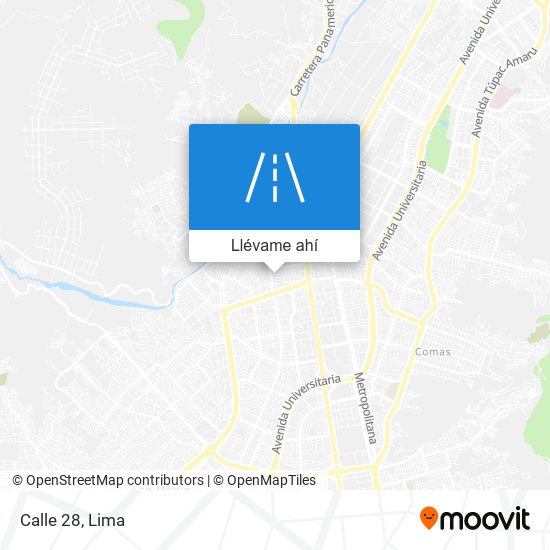 Mapa de Calle 28