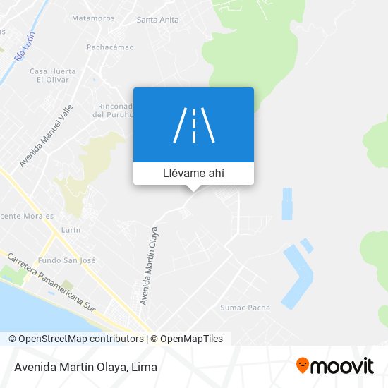 Mapa de Avenida Martín Olaya