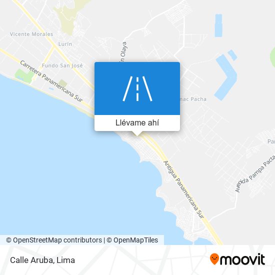 Mapa de Calle Aruba