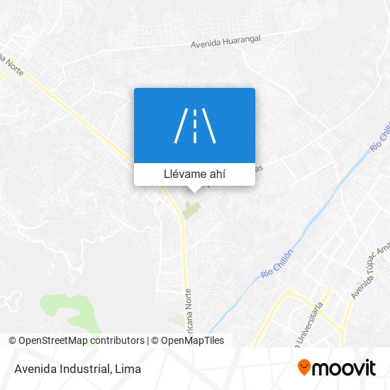 Mapa de Avenida Industrial