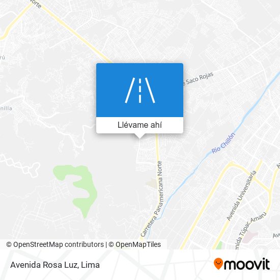 Mapa de Avenida Rosa Luz