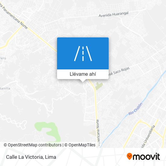 Mapa de Calle La Victoria