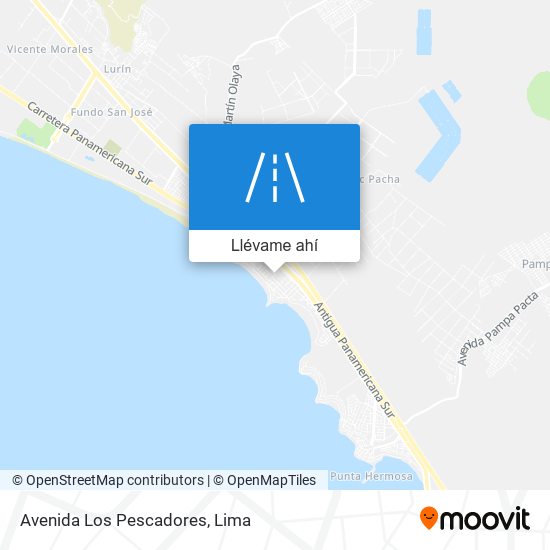 Mapa de Avenida Los Pescadores