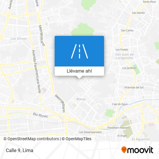 Mapa de Calle 9