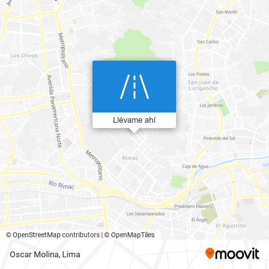 Mapa de Oscar Molina