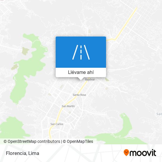 Mapa de Florencia