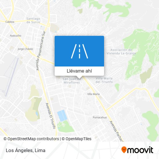 Mapa de Los Ángeles
