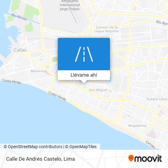 Mapa de Calle De Andrés Castelo