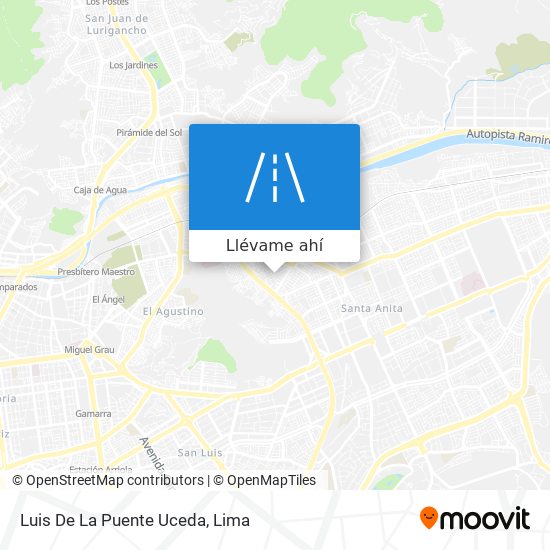 Mapa de Luis De La Puente Uceda