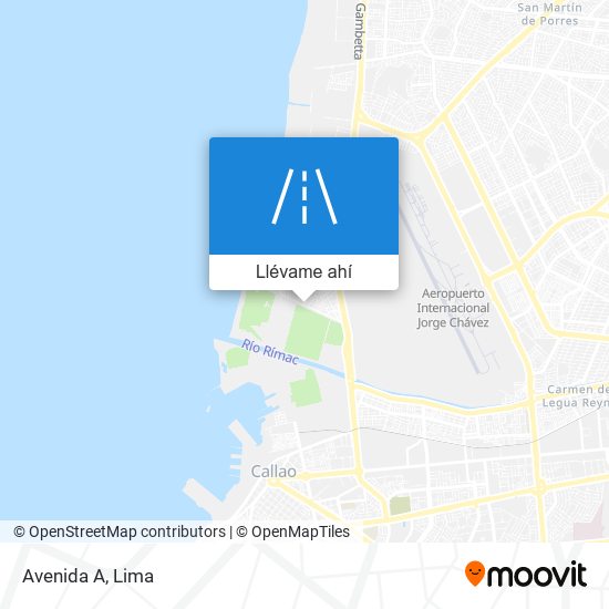 Mapa de Avenida A