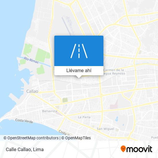 Mapa de Calle Callao