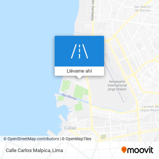 Mapa de Calle Carlos Malpica
