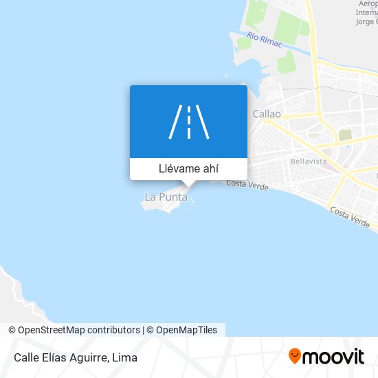 Mapa de Calle Elías Aguirre