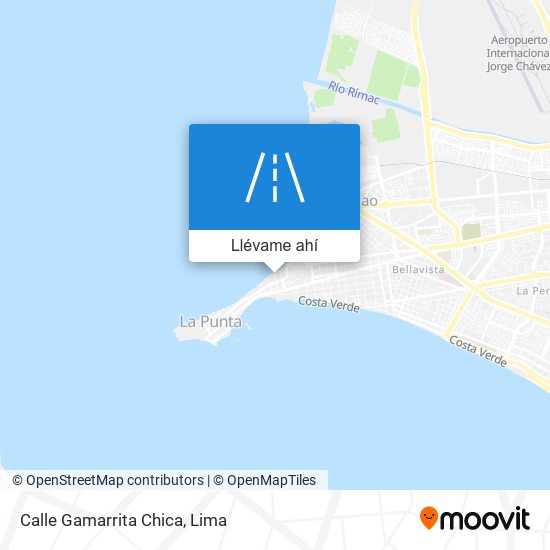 Mapa de Calle Gamarrita Chica