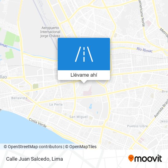 Mapa de Calle Juan Salcedo