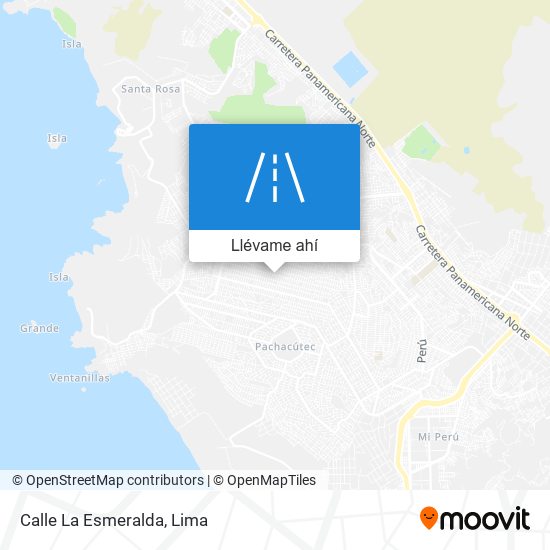 Mapa de Calle La Esmeralda