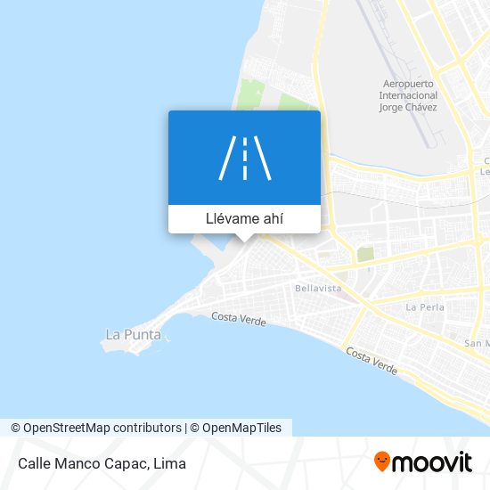 Mapa de Calle Manco Capac