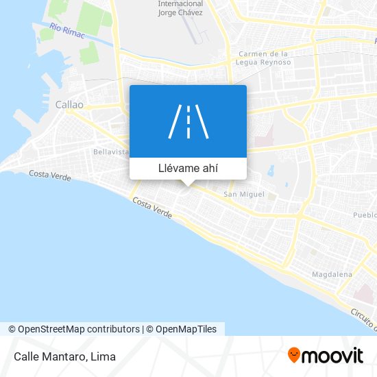 Mapa de Calle Mantaro