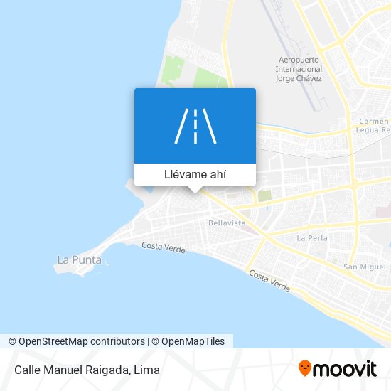 Mapa de Calle Manuel Raigada