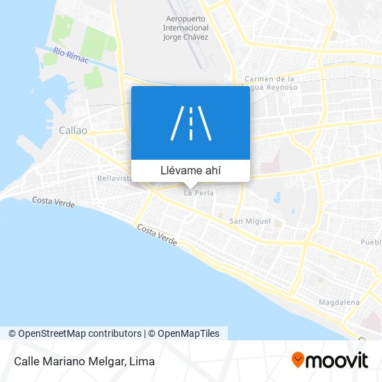 Mapa de Calle Mariano Melgar