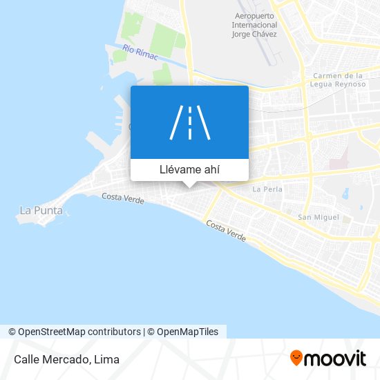 Mapa de Calle Mercado