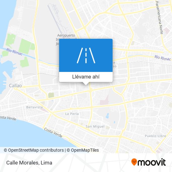 Mapa de Calle Morales