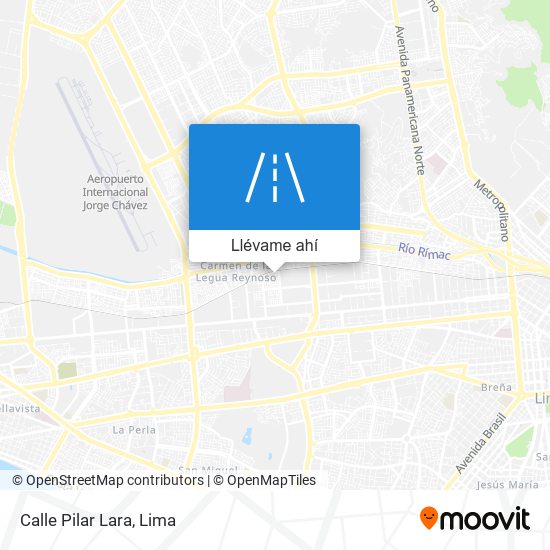 Mapa de Calle Pilar Lara