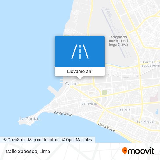 Mapa de Calle Saposoa