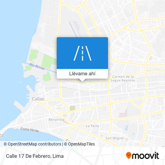 Mapa de Calle 17 De Febrero