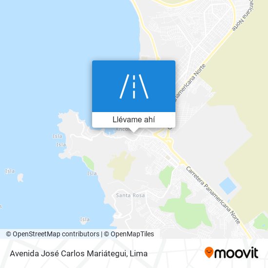 Mapa de Avenida José Carlos Mariátegui