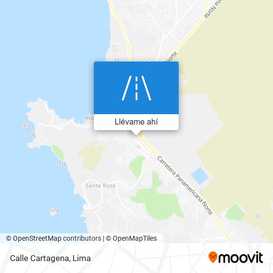 Mapa de Calle Cartagena