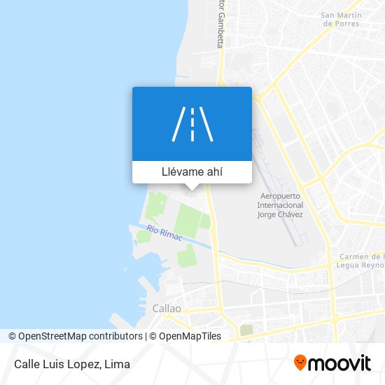 Mapa de Calle Luis Lopez