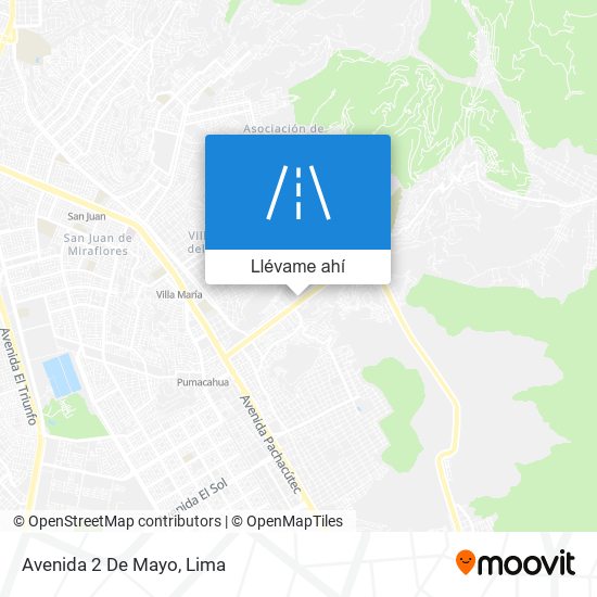 Mapa de Avenida 2 De Mayo