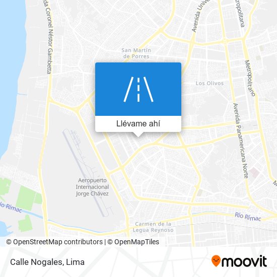 Mapa de Calle Nogales