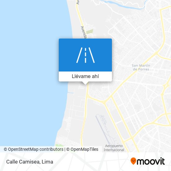 Mapa de Calle Camisea