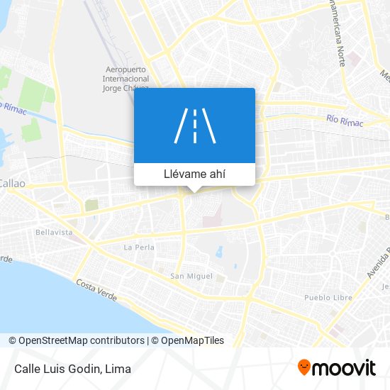Mapa de Calle Luis Godin