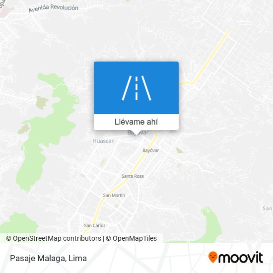 Mapa de Pasaje Malaga