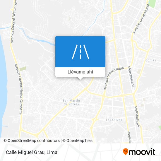 Mapa de Calle Miguel Grau