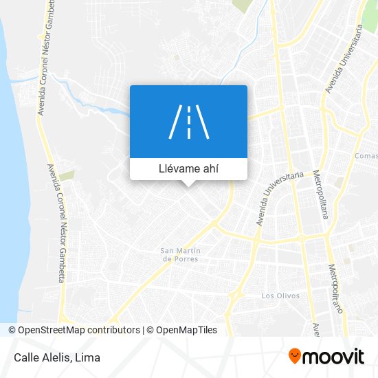 Mapa de Calle Alelis
