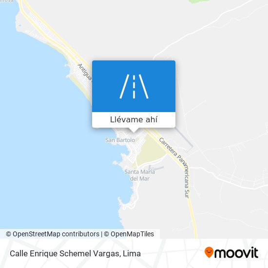 Mapa de Calle Enrique Schemel Vargas