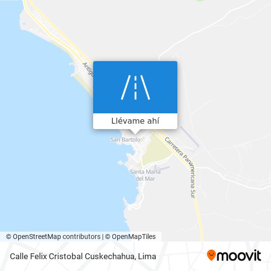 Mapa de Calle Felix Cristobal Cuskechahua