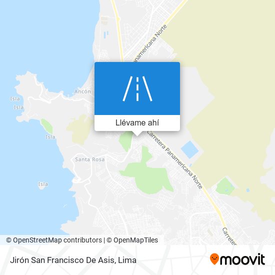 Mapa de Jirón San Francisco De Asis