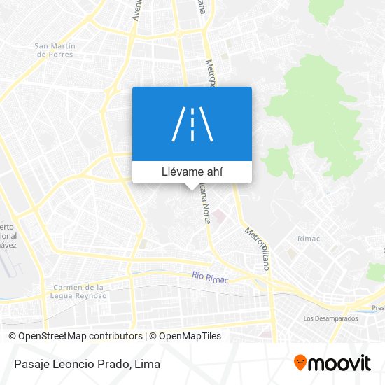 Mapa de Pasaje Leoncio Prado