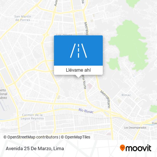 Mapa de Avenida 25 De Marzo