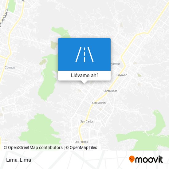 Mapa de Lima