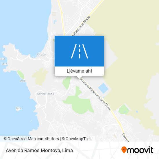 Mapa de Avenida Ramos Montoya