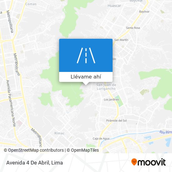 Mapa de Avenida 4 De Abril